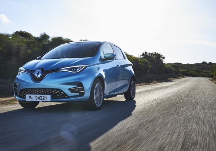 Renault Zoé 2020 voiture électrique la plus vendue en France